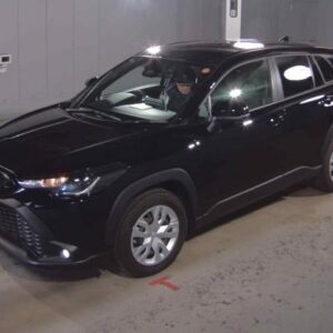2024 Toyota Corolla Cross black gasoline used car Japan export