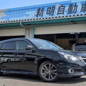 2014 Subaru Legacy Touring Wagon black gasoline used car Japan export