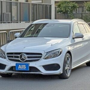 2016 Mercedes Benz C-Class Stationwagon white gasoline used car Japan export