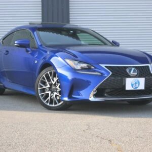 2016 Lexus Rc blue hybrid used car Japan export