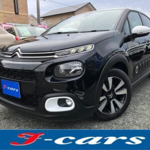 2017 Citroen C3 black gasoline used car Japan export