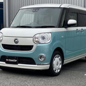 2021 Daihatsu Move Canbus green gasoline used car Japan export