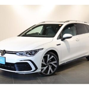 2023 Volkswagen Golf Variant white diesel used car Japan export