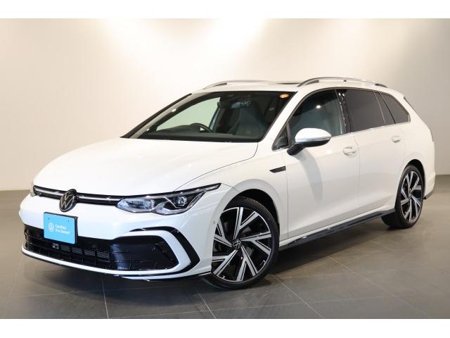 Ref:AUX-23397475 VOLKSWAGEN GOLF VARIANT 2023 1 2023 Volkswagen Golf Variant white diesel used car Japan export