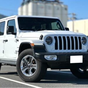 2023 Chrysler Jeep Jeep Wrangler Unlimited white gasoline used car Japan export