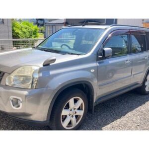 2008 Nissan X-Trail silver gasoline used car Japan export