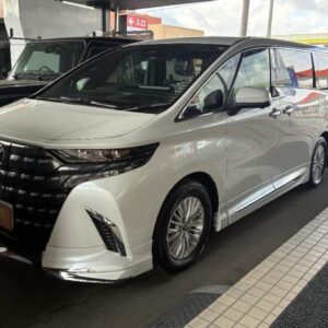 2025 Toyota Alphard Hybrid pearl gasoline used car Japan export