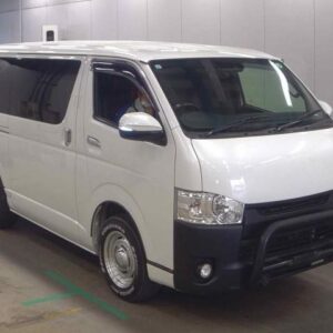 2019 Toyota Hiace Van pearl diesel used car Japan export