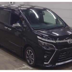 2021 Toyota Voxy black gasoline used car Japan export