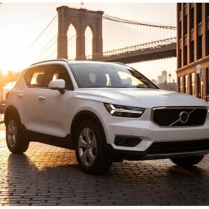 2021 Volvo Xc40 white hybrid used car Japan export