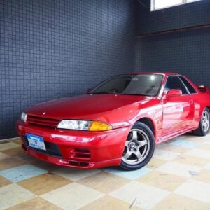 1992 Nissan Skyline red gasoline used car Japan export