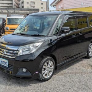 2016 Mitsubishi Delica D:2 black hybrid used car Japan export