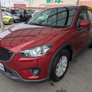 2013 Mazda Cx-5 red diesel used car Japan export