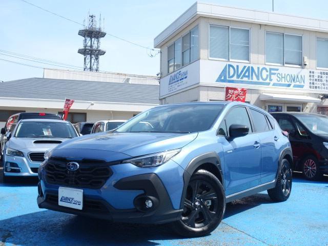 Ref:AUX-23415907 SUBARU CROSSTREK 2023 1 2023 Subaru Crosstrek blue hybrid used car Japan export