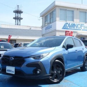 2023 Subaru Crosstrek blue hybrid used car Japan export