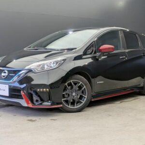 2018 Nissan Note black hybrid used car Japan export