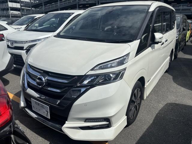 Ref:AUX-23417471 NISSAN SERENA 2017 1 2017 Nissan Serena pearl gasoline used car Japan export