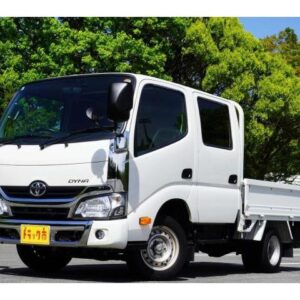 2017 Toyota Dyna Truck white gasoline used car Japan export