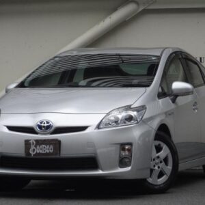 2009 Toyota Prius silver hybrid used car Japan export