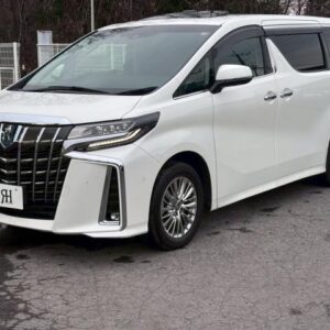 2022 Toyota Alphard Hybrid pearl hybrid used car Japan export