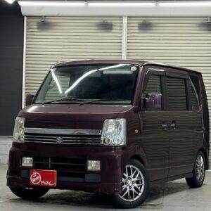2005 Suzuki Every Wagon purple gasoline used car Japan export