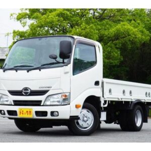 2015 Hino Dutro white diesel used car Japan export