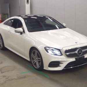 2017 Mercedes Benz E-Class white gasoline used car Japan export
