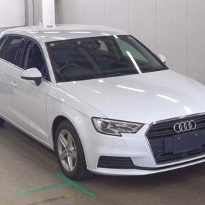 2017 Audi A3 white gasoline used car Japan export
