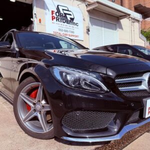 2018 Mercedes Benz C-Class Stationwagon black gasoline used car Japan export