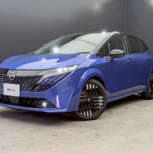 2025 Nissan Aura blue hybrid used car Japan export