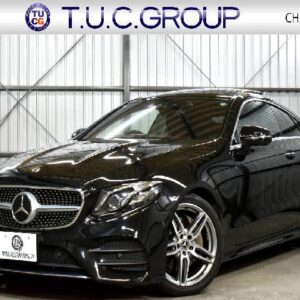 2018 Mercedes Benz E-Class black gasoline used car Japan export