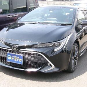 2021 Toyota Corolla black gasoline used car Japan export