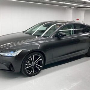 2023 Volvo S90 gray hybrid used car Japan export
