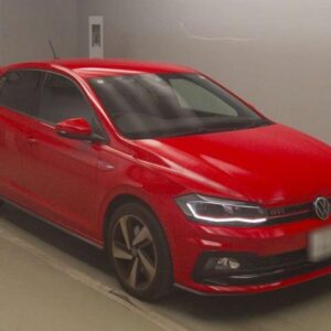 2022 Volkswagen Polo Gti red gasoline used car Japan export