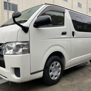 2018 Toyota Regius Ace Van white gasoline used car Japan export