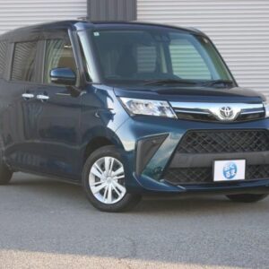 2021 Toyota Roomy blue gasoline used car Japan export
