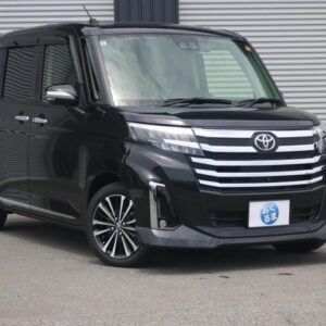 2021 Toyota Roomy black gasoline used car Japan export