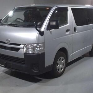2021 Toyota Hiace Van silver gasoline used car Japan export