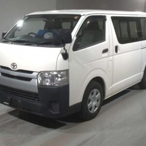 2014 Toyota Regius Ace Van white gasoline used car Japan export