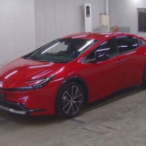 2023 Toyota Prius wine gasoline used car Japan export