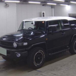 2012 Toyota Fj Cruiser black gasoline used car Japan export