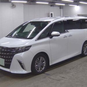 2025 Toyota Alphard pearl gasoline used car Japan export
