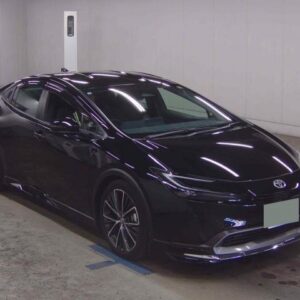 2025 Toyota Prius black gasoline used car Japan export