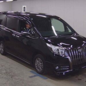 2017 Toyota Esquire black gasoline used car Japan export