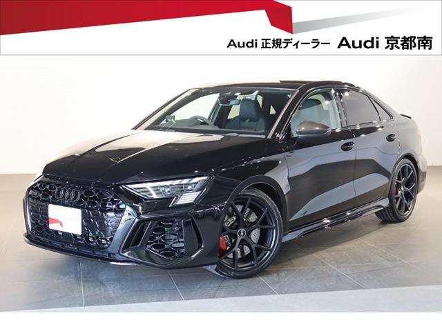 Ref:AUX-23425162 AUDI RS3 2023 1 2023 Audi Rs3 black gasoline used car Japan export