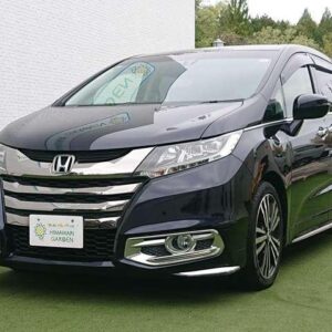 2014 Honda Odyssey black gasoline used car Japan export