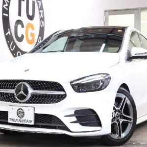 2019 Mercedes Benz B-Class white gasoline used car Japan export