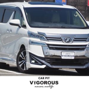 2018 Toyota Vellfire white gasoline used car Japan export