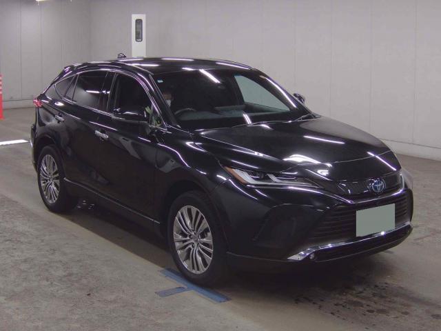 Ref:AUX-23431854 TOYOTA HARRIER HYBRID 2025 1 2025 Toyota Harrier Hybrid black gasoline used car Japan export