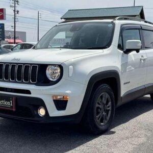 2021 Chrysler Jeep Jeep Renegade white gasoline used car Japan export